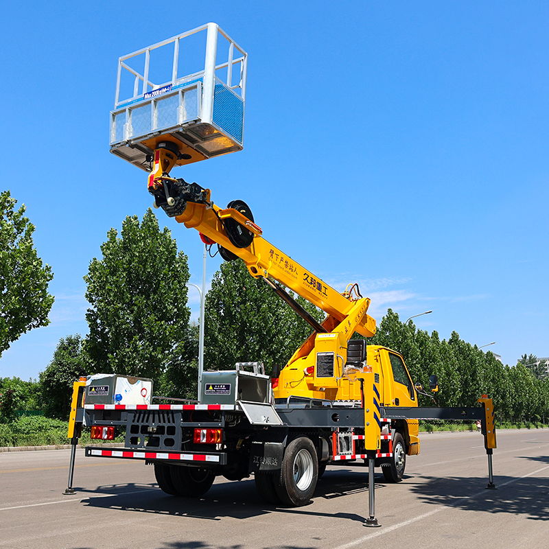 23m 27m 28m 30.5m customized telescopic boom man lift aerial work platform truck