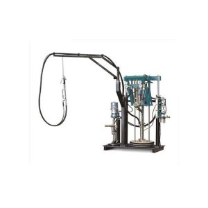 two part component silicone sealant extruder machine