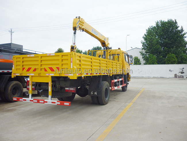 Hot Sale Famous Brand New Truck-mounted Crane Truck 4x2 Cargo Truck With Crane
