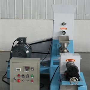  Floating Fish Feed Mill Pellet Extruder Making Machine 380V Manufactures