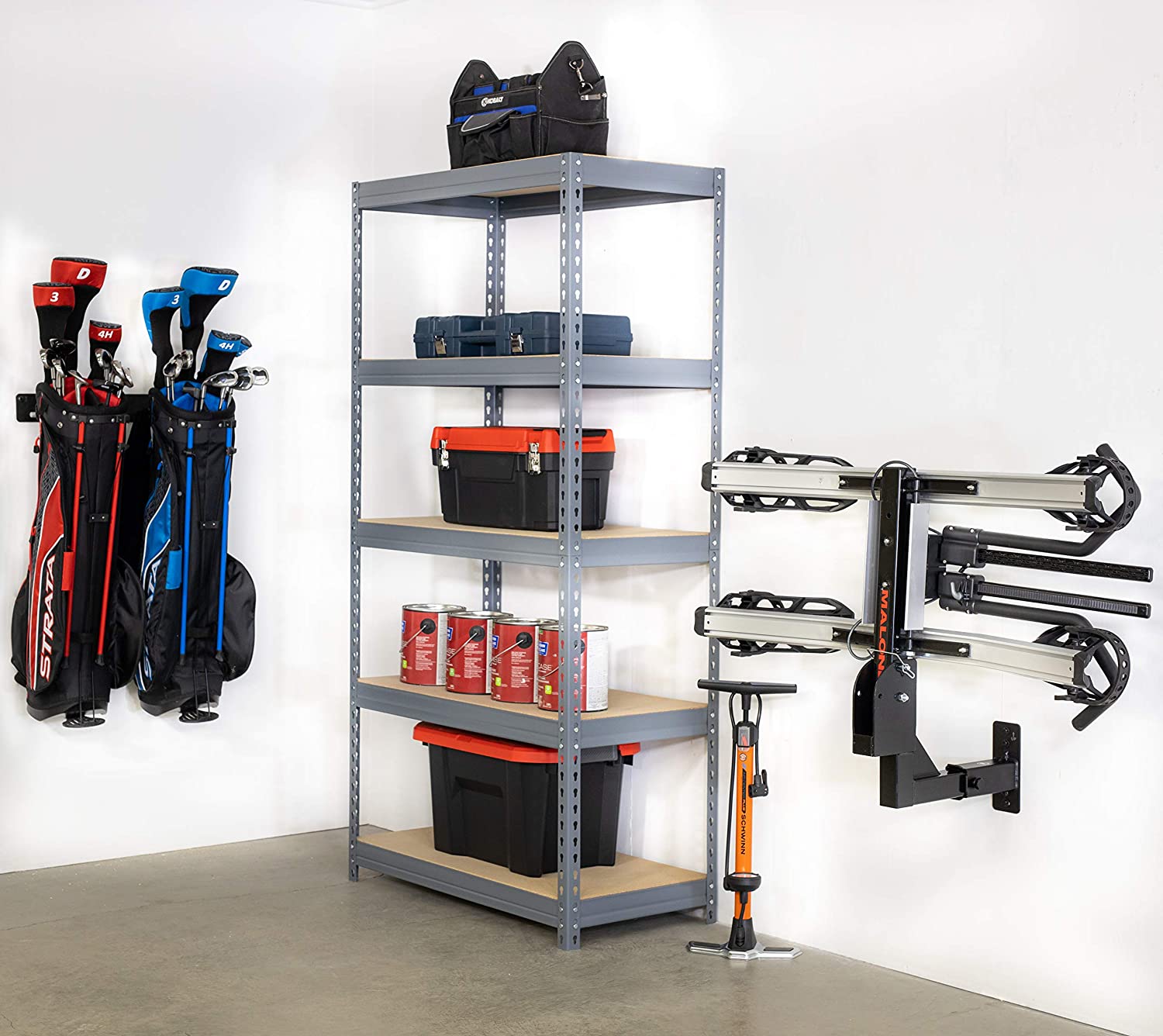 ISO9001 Rohs CE 16949 Wall Holder Hanger Bike Rack for Bicycle Cargo Trailer Storage