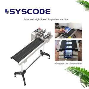 Automatic Paging Machine Friction Hanging Tag Pagination Machine For Envelope