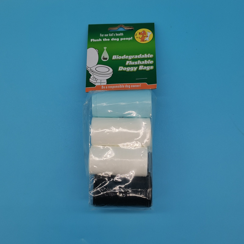 Pet Poop Bag Biodegradable Custom Label Dog Poop Waste Disposal Bag