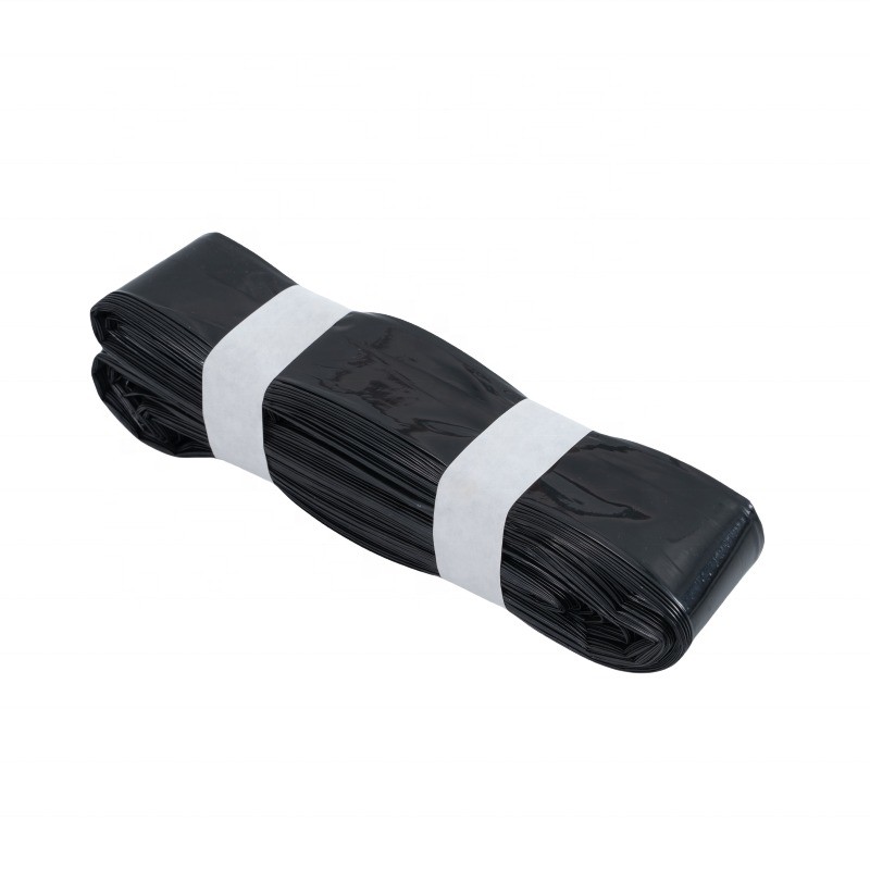 6 Pack Eco-friendly Garbage Refill Bags Customized Biodegradable Trash Can Folded Liners 8m For Auto Smart Waste Bin