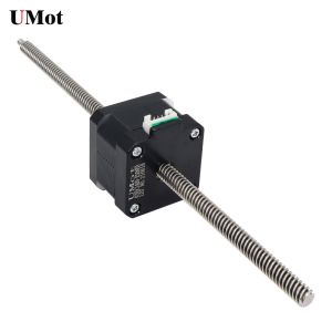 Umot Micro Nema 17 Screw Linear Stepper Motor with 8mm Screw Diameter Linear