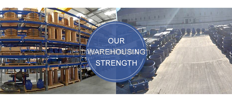 HP100 Bowl Cone Crusher Spare Parts All Over the World with Forging Processing Type