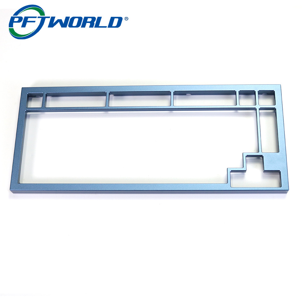Custom CNC Machining Aluminum Milling Service Keyboard Case Kit For Computer