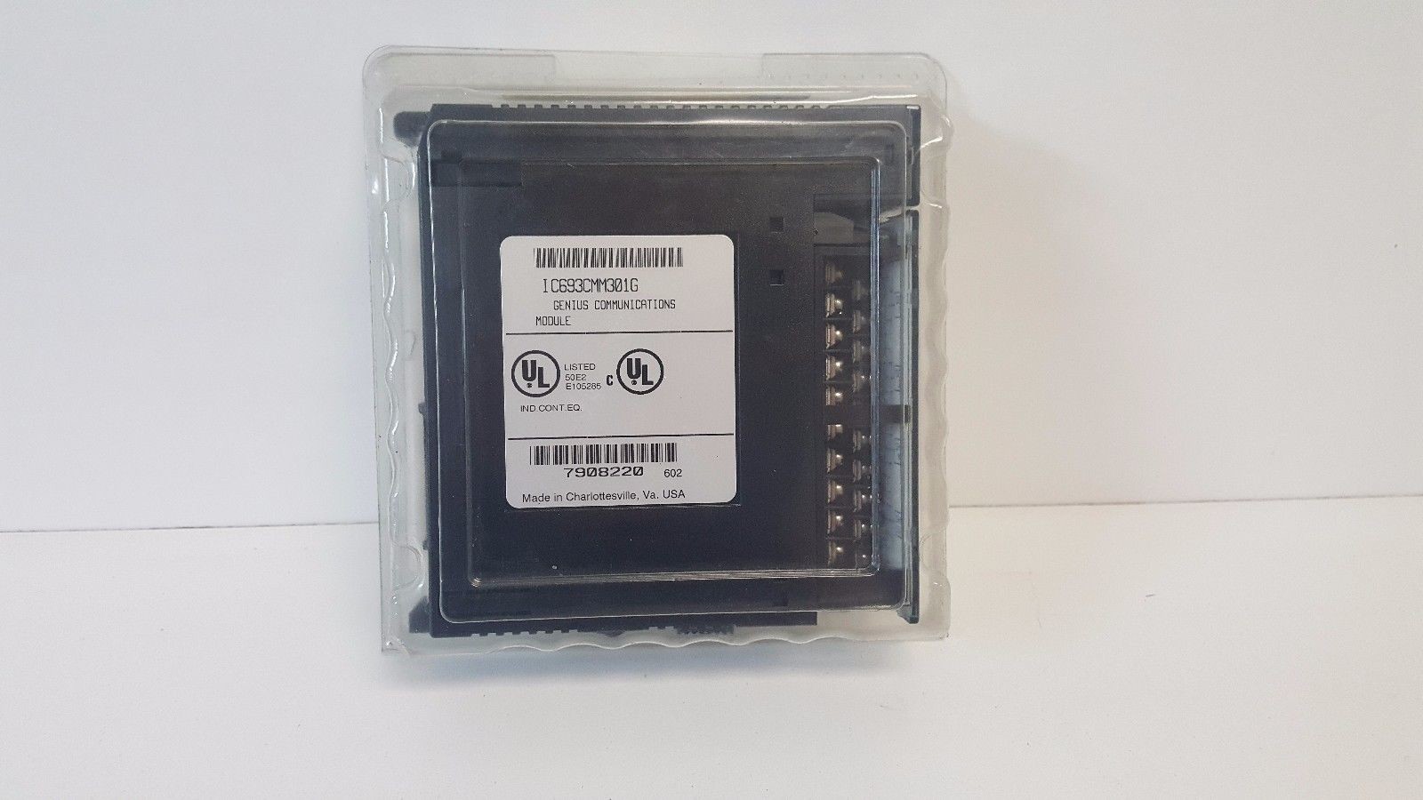 GE FANUC IC693CMM301 GENIUS COMMUNICATIONS MODULE GCM (256 BITS)