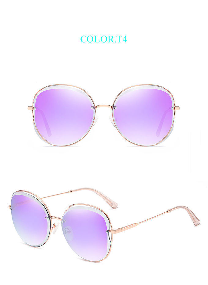 60mm Lens Square Cat Eye Sunglasses UV400 UVC Fashionable Women Sunglasses