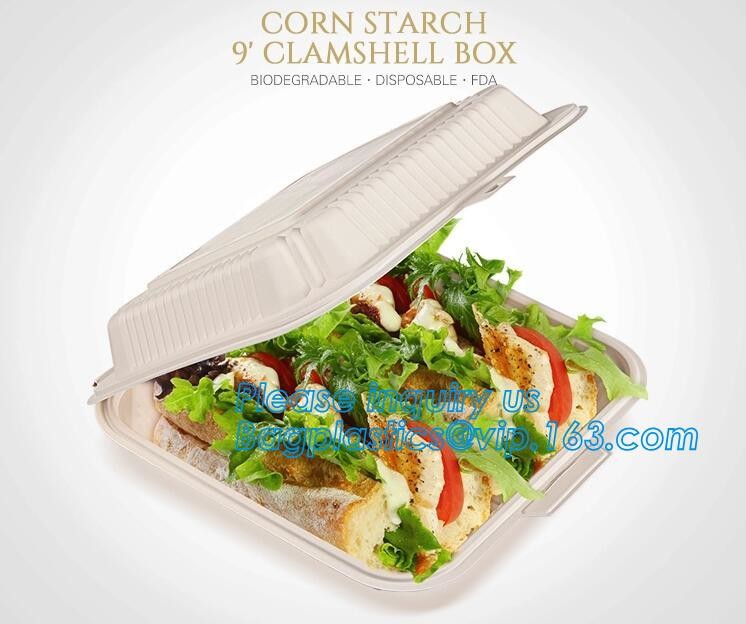 Meal Prep Containers Free Sample Bento Lunch Box Biodegradable Food Container Plastic Wheat Straw Lunch Box bagplastics