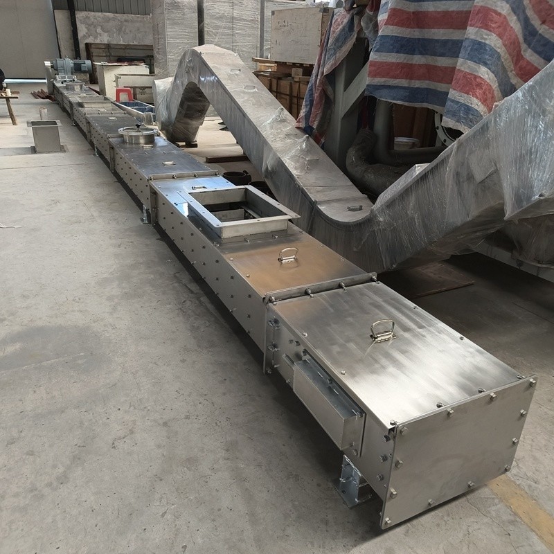 Industrial Coal Ash Drag Chain Conveyor Chip Embedded Chain Scraper Conveyor