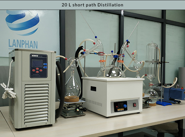 Essential Oil 250W Small Short Path Distillation Kit
