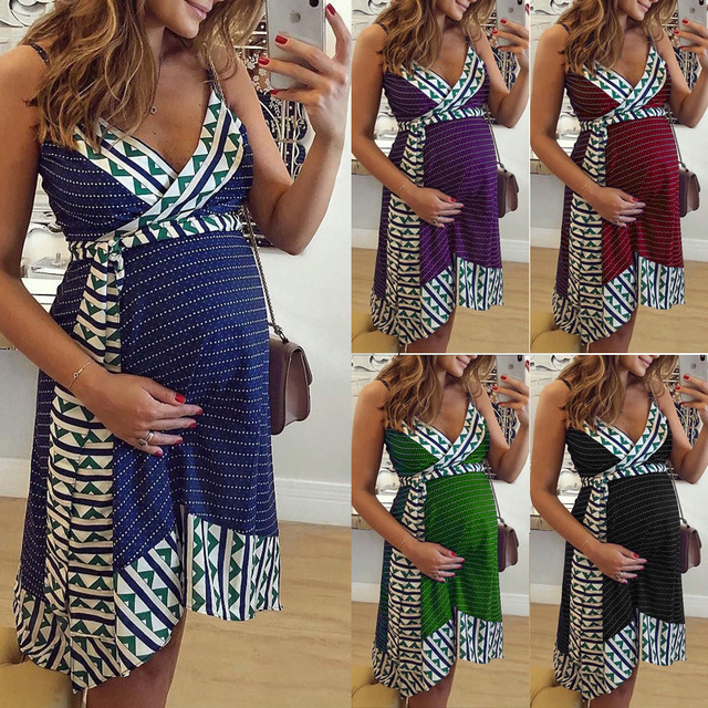 national style wrap dress wholesale high quality cheap sexy african print maternity dresses