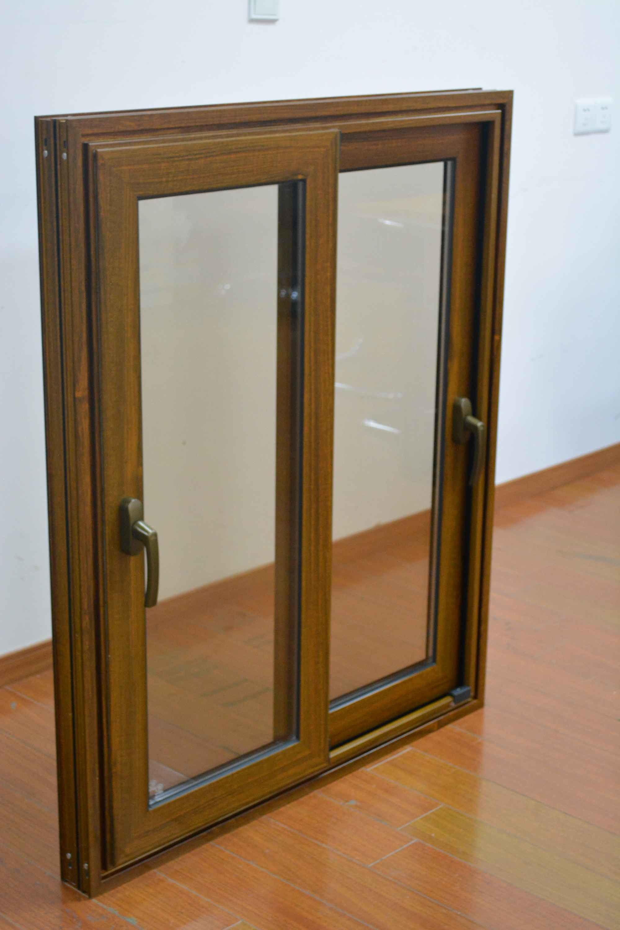 8mm 10mm Aluminum Glass Windows Customizable Size Aluminium Double Glazed Windows