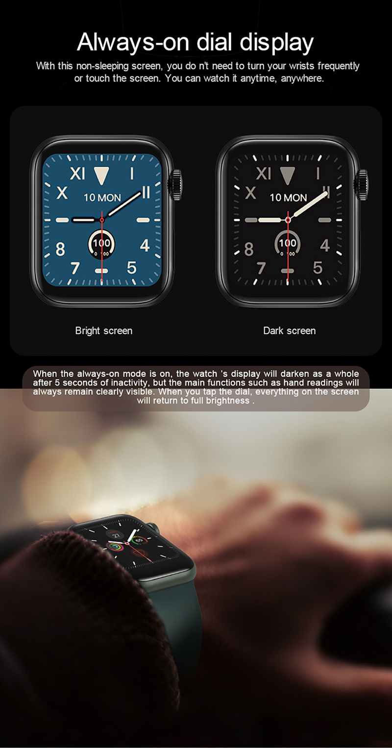 IP68 Waterproof SDK Smartwatch Apple Series 5 A6 X10 Q12 Smart Watch For Kids