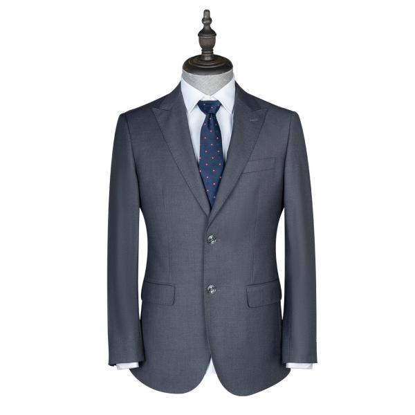 Polyester/Cotton Daily Formal Blazer for Men 2021 Standard Size Business Mens