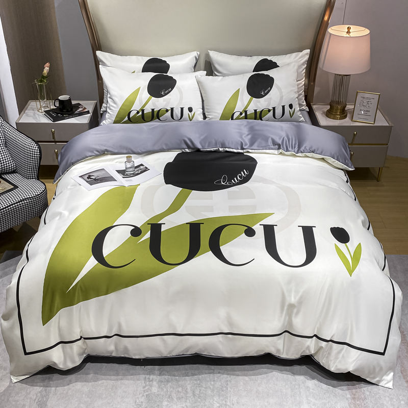 Grade A 3D Printed King Size Bedding Set Luxury Duvet Cover 133x72 Fabric Density