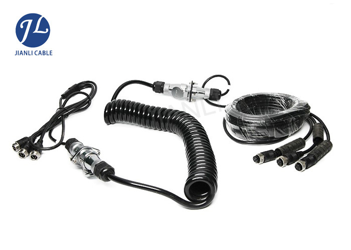 4 Meter Suzi Rear View Camera Cable 4PIN Connectors For Truck Trailer Caravan Towing