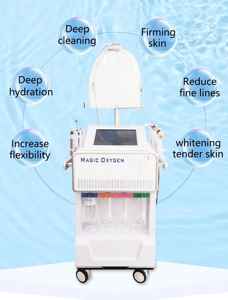 Multifunctional Hydrogen Oxygen Facial Machine Skin Peeling Mask
