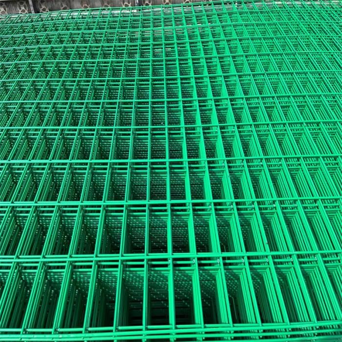 Customizable 1X2 Black PVC Welded Wire Mesh Panels For Birds Cage