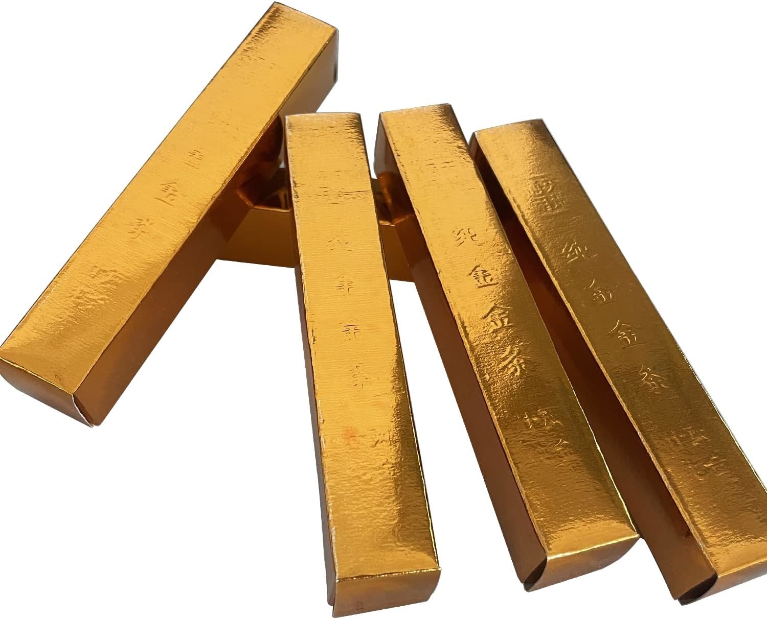 Ancestor Money Chinese Joss Paper Gold Bar, Sacrificial Supplies For Hungry Ghost Festival All Souls Day Ching