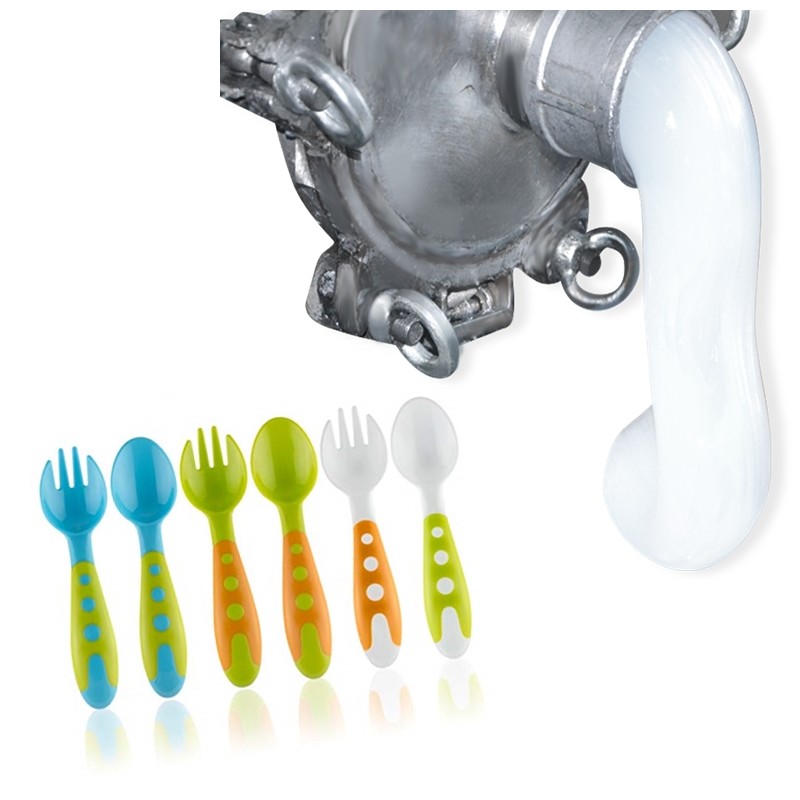 BPA Free 35 KN/M Food Grade Liquid Silicone Rubber For Baby Plate
