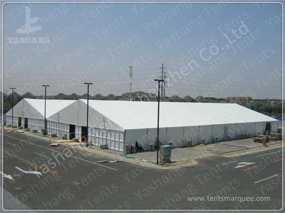 3600 sqm 30x60 M Outdoor Exhibition Tents , Large Canopy Tent With Sidewalls
