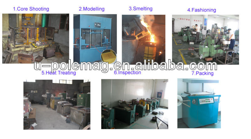 7.3g/cm3 Density U-shaped Alnico Magnet for Education to Meet Customers' Needs