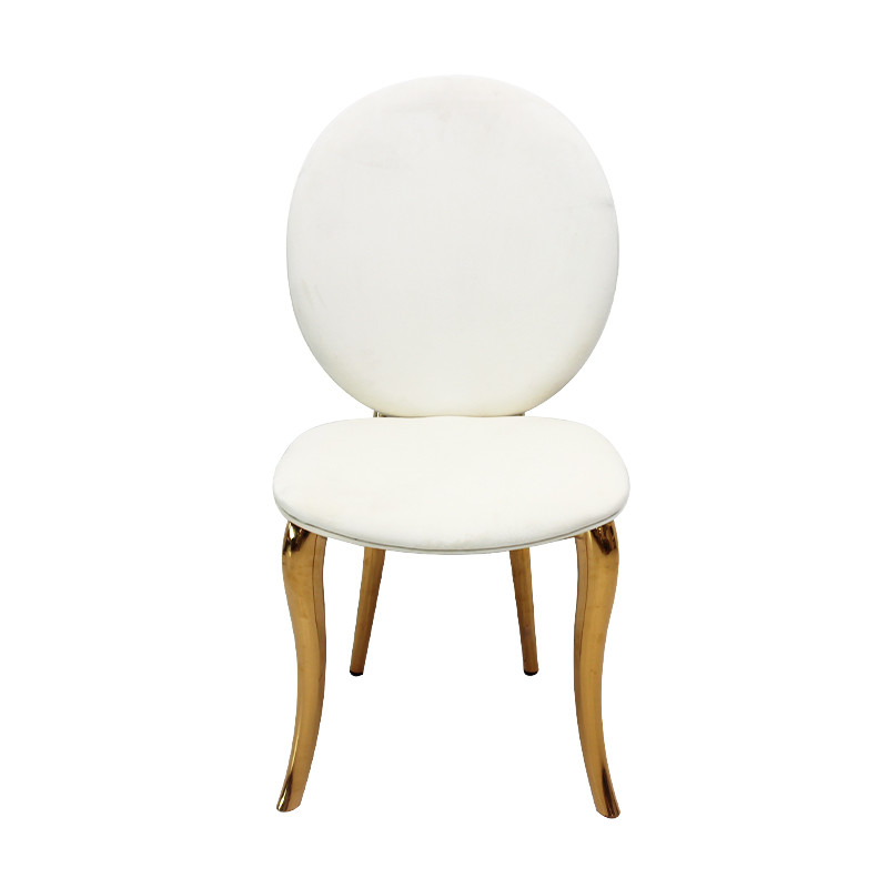 Wood Frame Luxurious Dining Chair Event Banquet Furniture Hotel Decoration