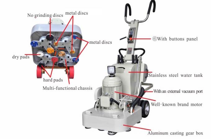 Forward Reverse Button Terrazzo Floor Polishing and Grinding Machine 2