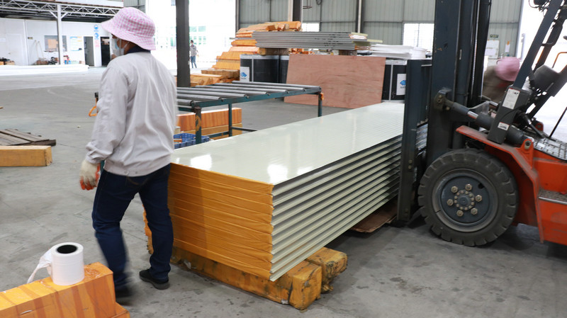 A Grade Fireproof Building Materials Rock Wool Sandwich Panel