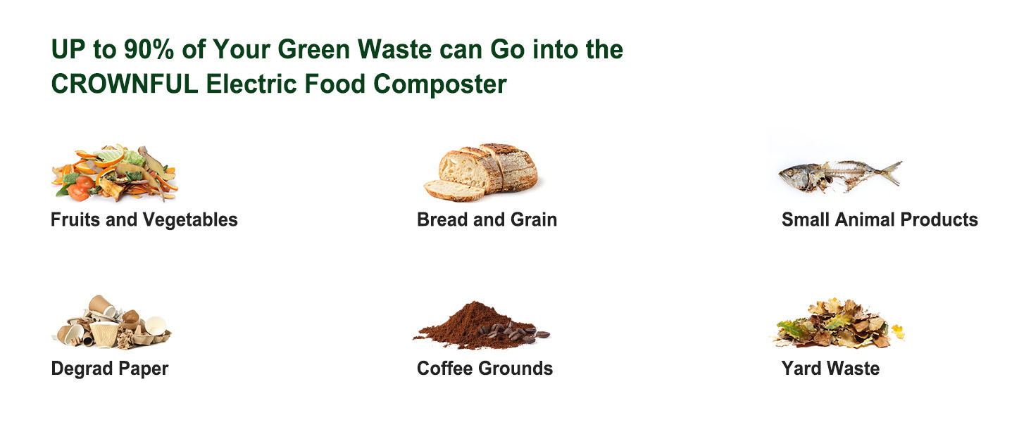 Kitchen Garbage Disposal Kitchen Composting Machine with Odor-free Deodorant Garbage Collector Small Processor CE FCC CB