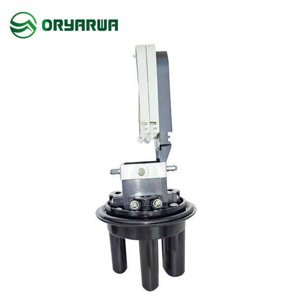 Outdoor Fiber Cable Joint Box Fiber Optic Closure Vertical Dome Type