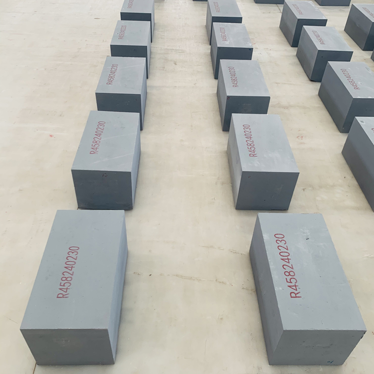 3-3.2 g/cm3 Bulk Density Electrocast Magmalox Block for Steel Industry Applications