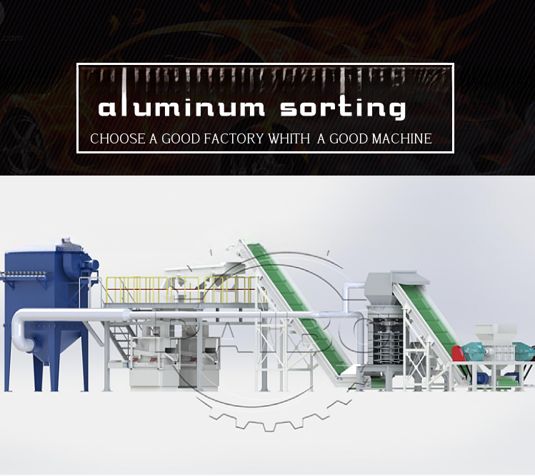 AC Air Conditioner Radiator Aluminum Copper Separator Shredder Recycling Machine in Japan and South Korea