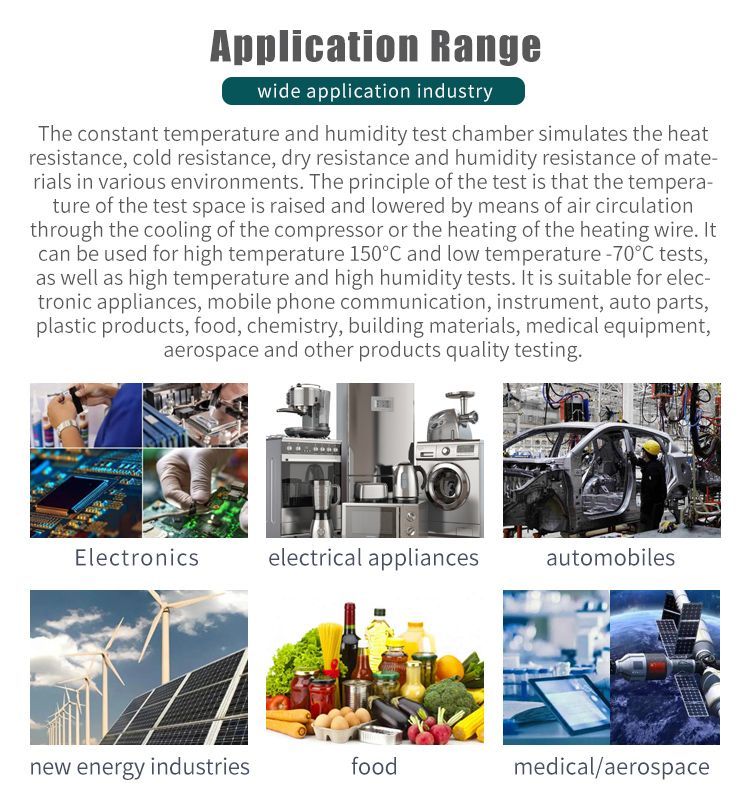 Laboratory Constant Temperature and Humidity Environmental Control Test Chamber