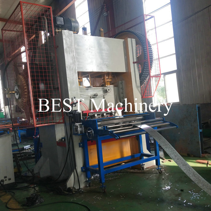Plank Perforated C U Channel Cable Tray Roll Forming Machine Hydraulic Cutter / Punch
