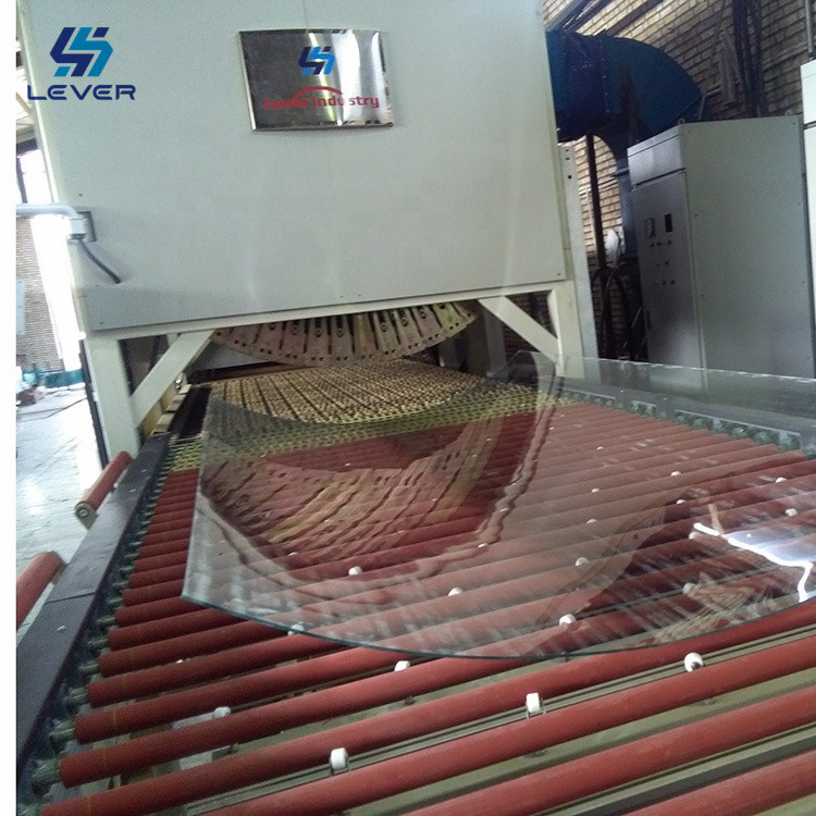 Building Glass Tempering and soft rollers bending tempered glass making machine Furnace Glass Toughened plant