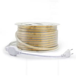 China High Voltage LED Strip Light with Connector and CRI Ra 80 70-80 lm/W Lamp Luminous Efficiency on sale