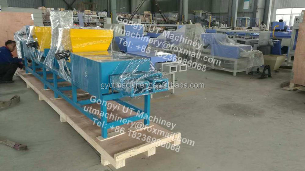 Automatic Sawdust Block Pallet Nailing Machine for Wooden Pallets Manufacturing Line