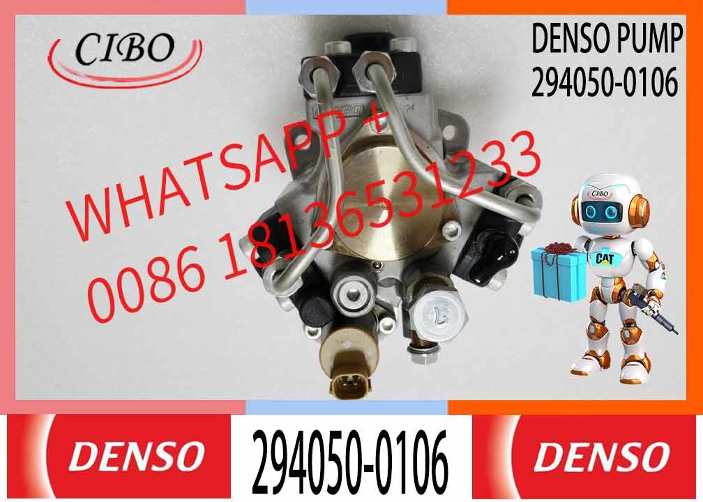 Excavator diesel engine parts 294050-0106 294050-0105 fuel pump for isuzu 6HK1 diesel engine fuel injection pump
