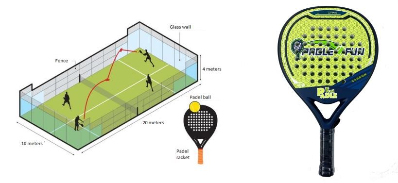 Fiberglass Beach Tennis Paddles Pala Raqueta De Padel Carbon Fiber Composite