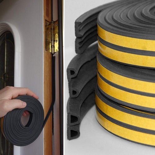 20-90 Shore Hardness PVC Door and Window Weather Stripping Featuring Rubber Gaskets
