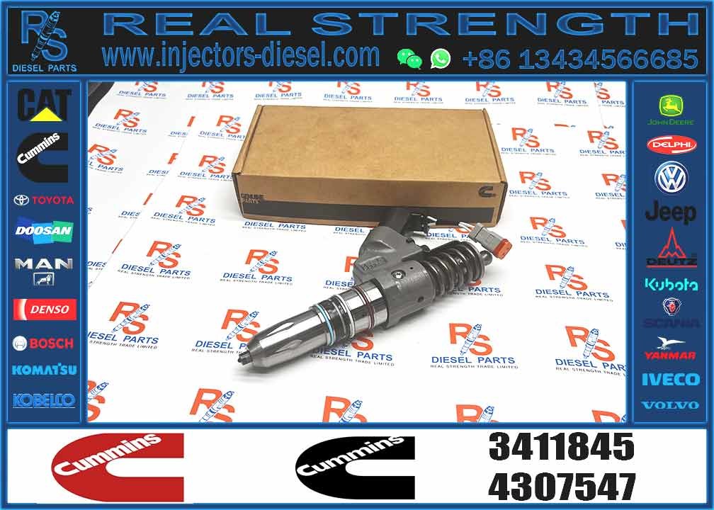 Diesel engine parts QSM11 ISM11 fuel injector 3411845