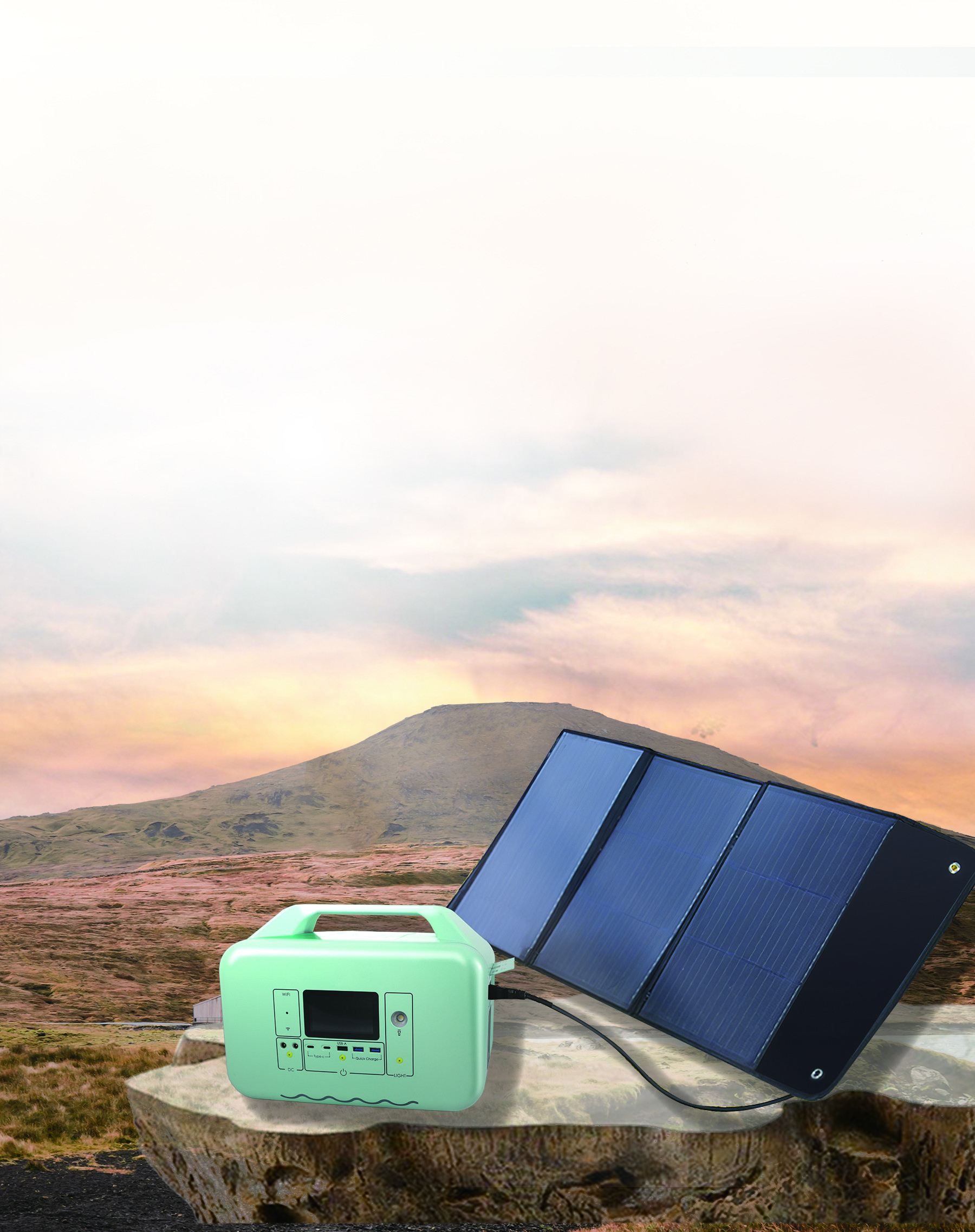 Portable Solar Generator Emergency Power Supply High-power Portable Power Station