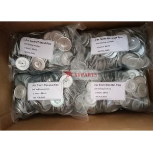 1-1/2" Galvanized Steel Round Insulation Washer With Bevel Edge