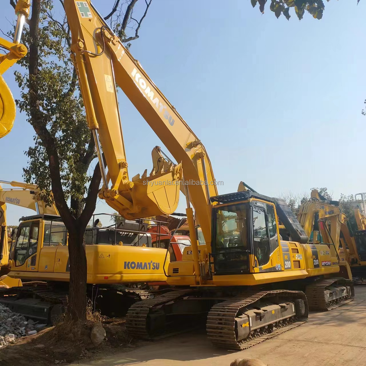 Imported Japan Used Crawler Excavator Komatsu PC200-8 with Original Hydraulic Cylinder