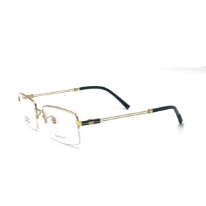 TD015 Titanium Frame with Semi-rimless Eye Style