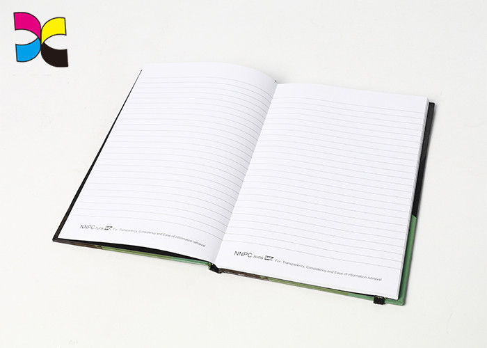 250g Custom Printed Notebooks Perfect Binding Exercise Book Logo Gold Stamping