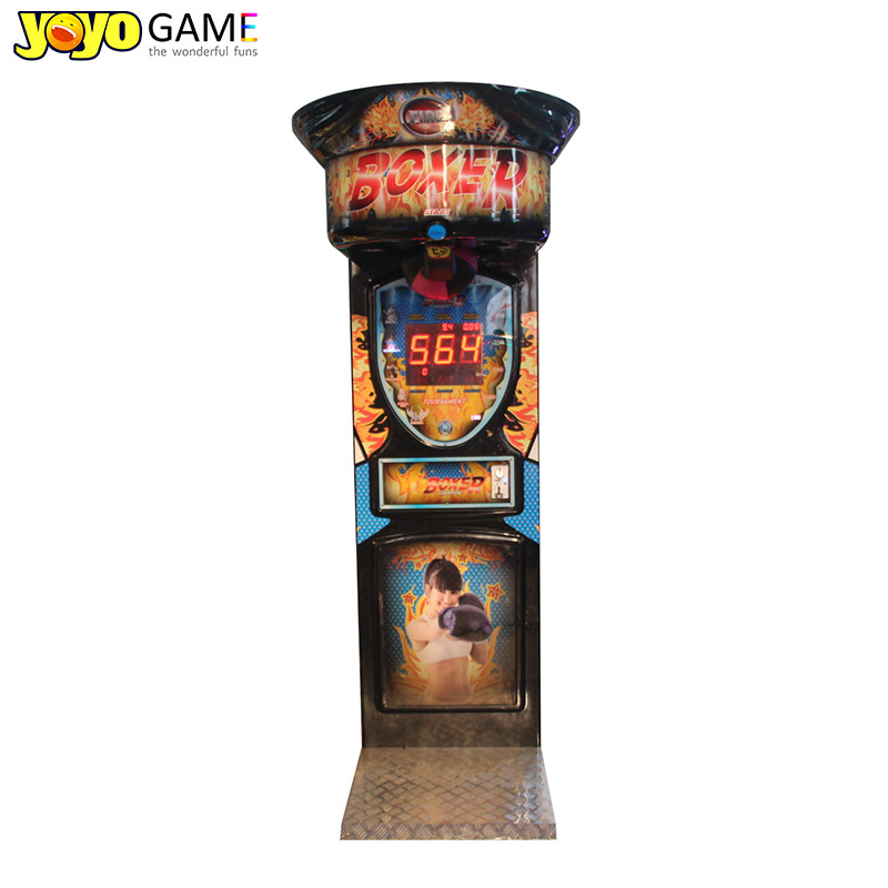 Latest Model Coin Operated Electronic Sport Punch&Kick Boxing Arcade Game Machine Price